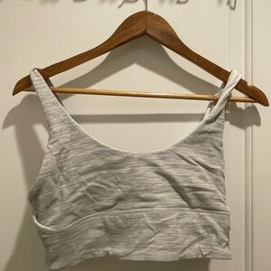 Lululemon Reversible Gray/White Sports Bra